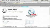 Web Design Installing MAMP For Macintosh - Part 2