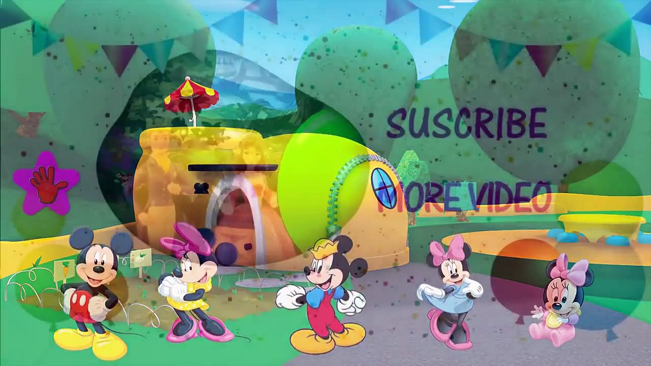 Finger Family Mickey Mouse -Nursery Rhymes For Children - Finger Family Song - Family Fing