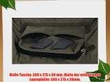 Stylische Laptoptasche in Kakifarben mit Globetrotter-Design f?r HP 635 / Compaq CQ58 / Compaq