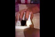 Tutorial Nail Art: uñas de osito panda