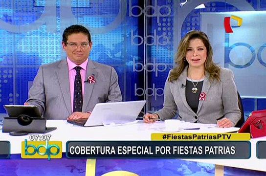 Panamericana Televisión realiza cobertura especial por Fiestas Patrias