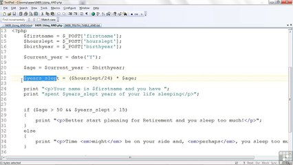 Web Design Using AND