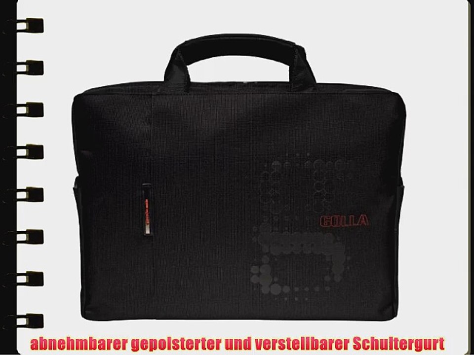 Golla Butch G1040 Notebook-Tasche bis 41 cm (16 Zoll) schwarz