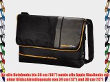 aha: Notebook-Messenger Flap Displaygr??en bis 36 cm (141) schwarz