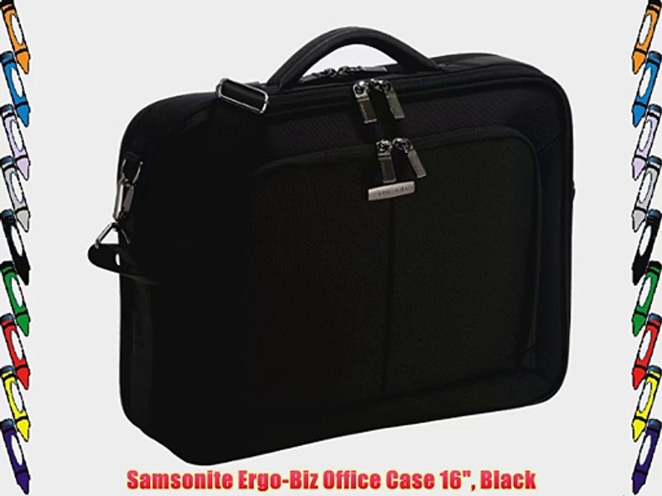 Samsonite Ergo-Biz Office Case 16 Black