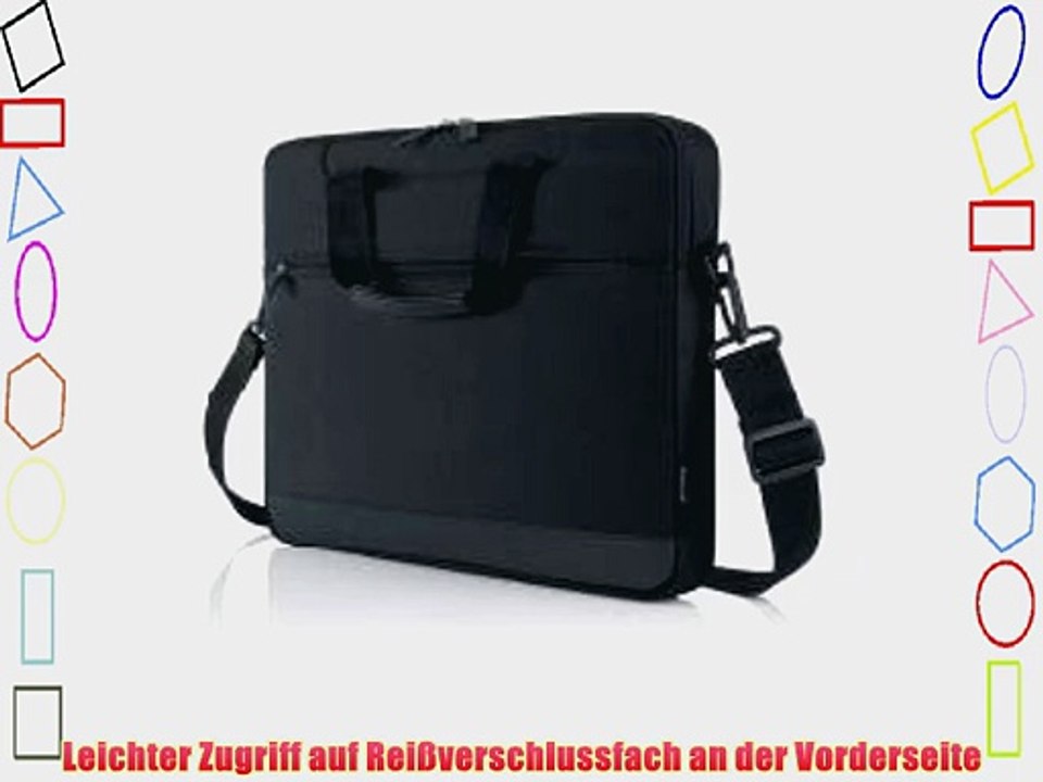 Belkin Schultertasche (geeignet f?r Notebook bis 396 cm (156 Zoll)) schwarz