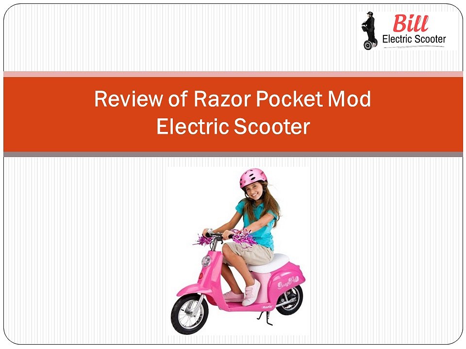 Review of Razor Pocket Mod - Electric Scooter