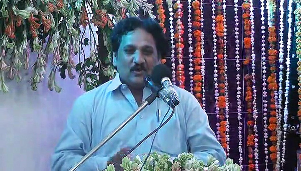 9 - Zakir Gulfam Mahajer - 15 Ramzan 2015  Jashan-e-Zahoor-e-Mola Hassan (JJH)at Imambargah Najaf Manzil Mozang Lahore