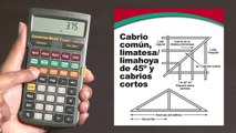 Construction Master 5 en Español -- Calcula cabrios comunes, limatesas, limahoyas y cabrios cortos