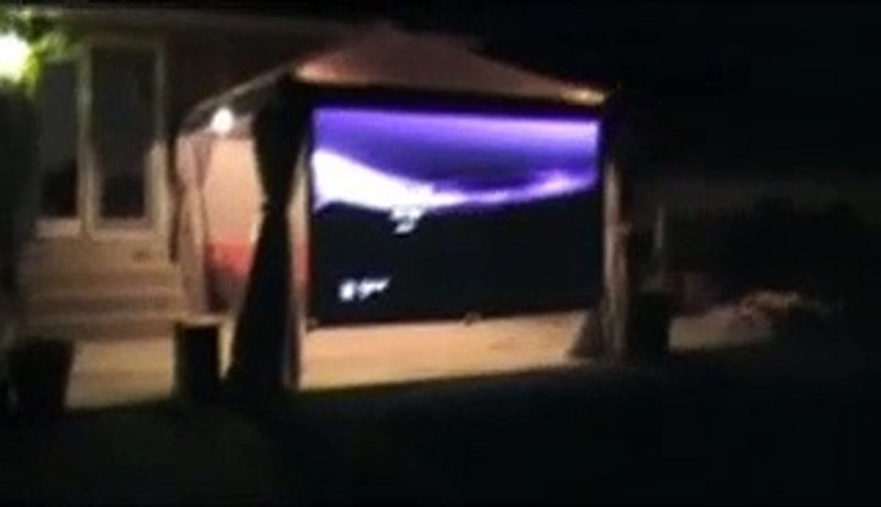 Dansie backyard theater