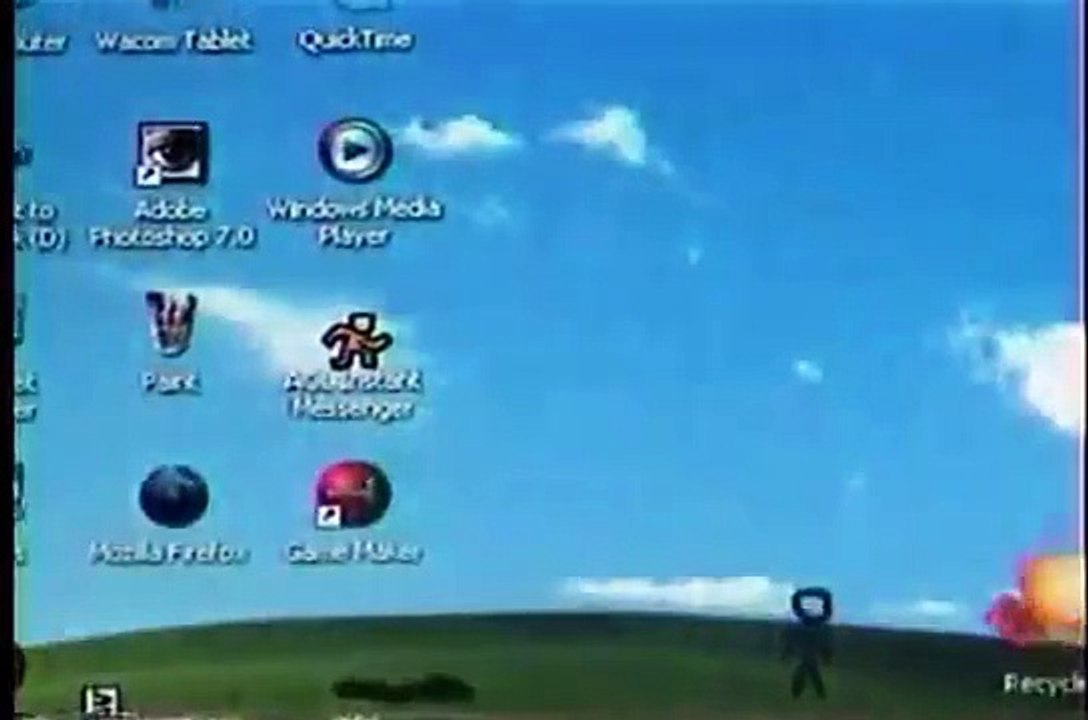 Virus informatico atacando ordenador