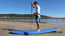 Cómo sostener correctamente el remo en tu tabla de longboard para remar correctamente- Tribord