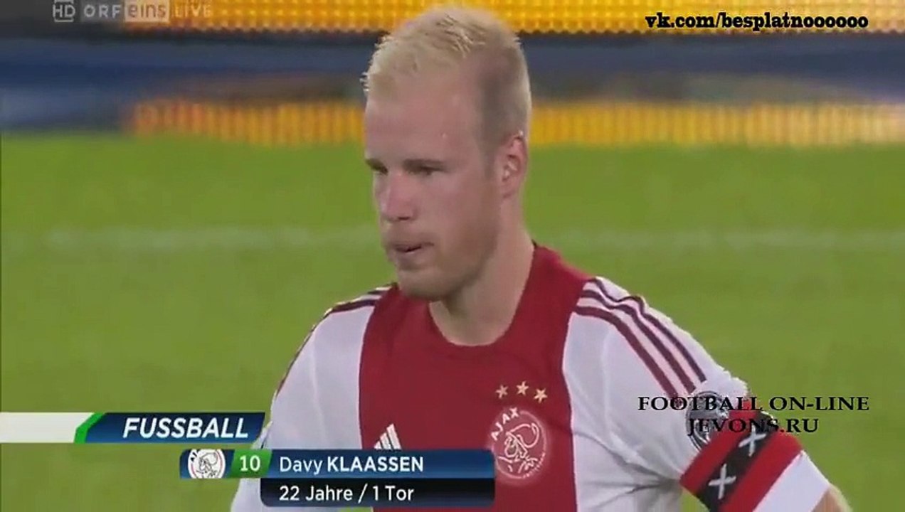 Rapid Wien 2-2 Ajax ~ [Champions League Qualification] - 29.07.2015 - All Goals & Highlights