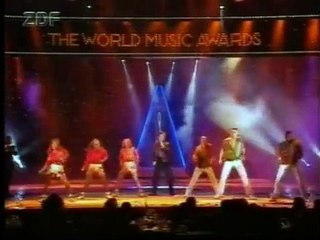 Cliff Richard at the World Music Awards 1991