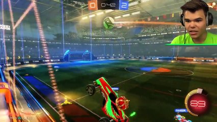 NEXT LEVEL FOOTBALL! (Rocket League Funny Moments) #jelly