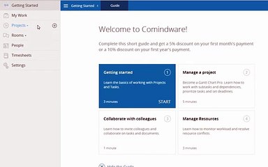 Creating a Project in Comindware Project