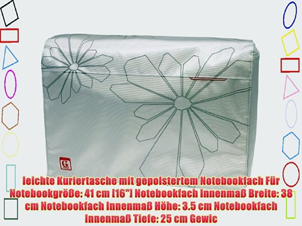 Golla G866 Pixie Easy Notebooktasche bis 41 cm (16 Zoll) grau