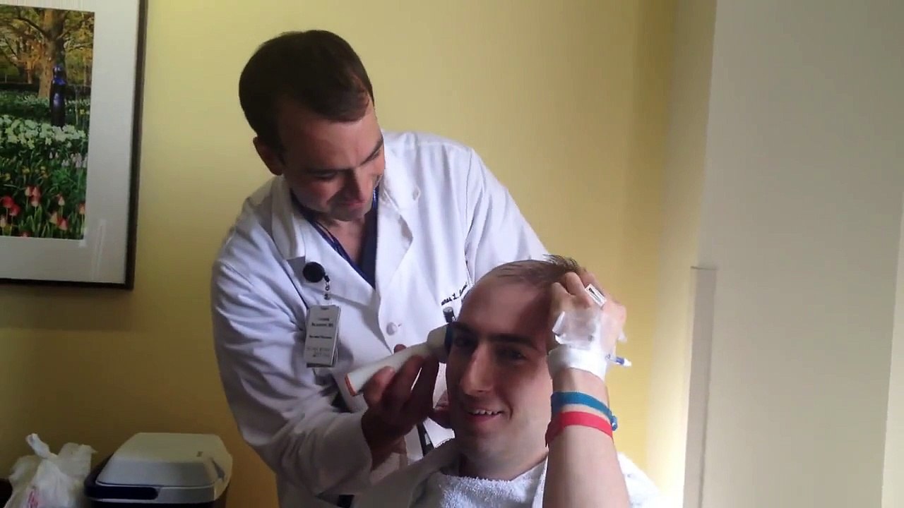 Surgery Head Shaving!