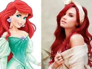 Disney Princesses Celebrity Look Alike