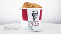 Ce bucket de KFC imprime vos selfies pendant que vous mangez