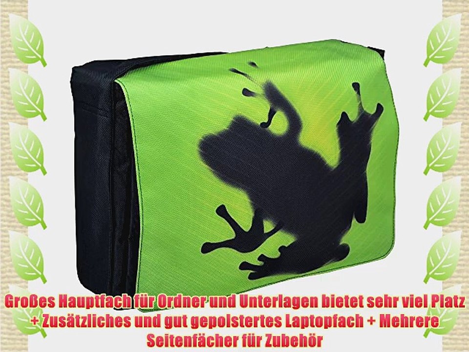 MySleeveDesign Messenger Bag Laptoptasche Notebooktasche mit Tragegurt f?r 133 Zoll / 14 Zoll