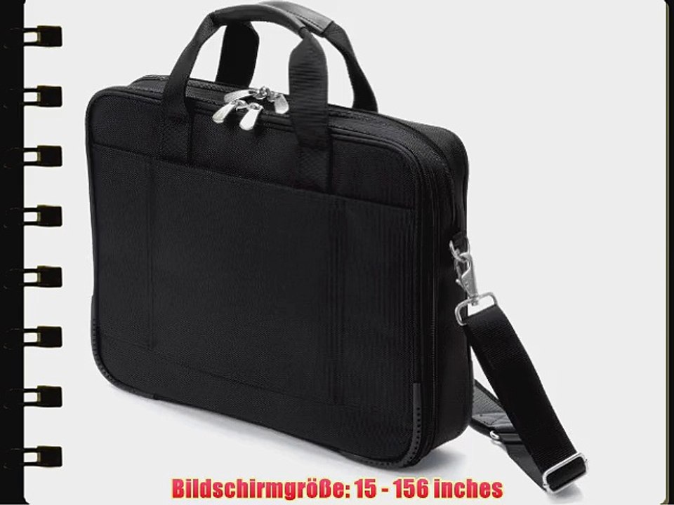 DICOTA TopTraveler Comfort 15-15.6 Notebooktasche (f?r Ger?te von 381 bis 396 cm)  komfortabler