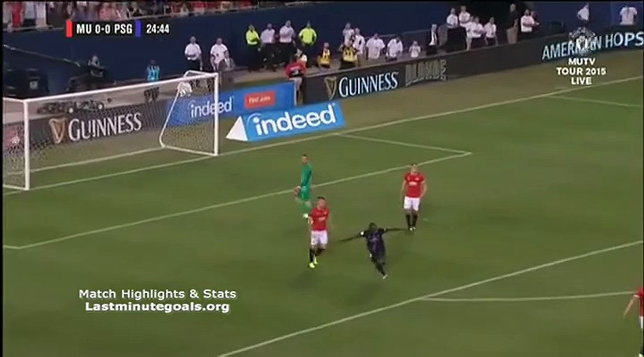 All Goals HD - Manchester United 0-2 Paris Saint-Germain - International Champions Cup 29.07.2015