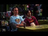 Sheldon and wil wheaton card game