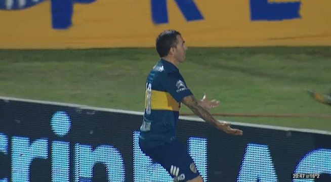 Le premier bijou de Tévez avec Boca Juniors !
