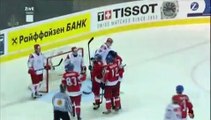 2009 IIHF Czech Republic vs Denmark 5-0 GOALS