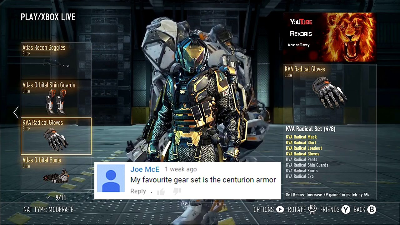 Atlas Orbital Armor Showcase - Call of Duty: Advanced Warfare