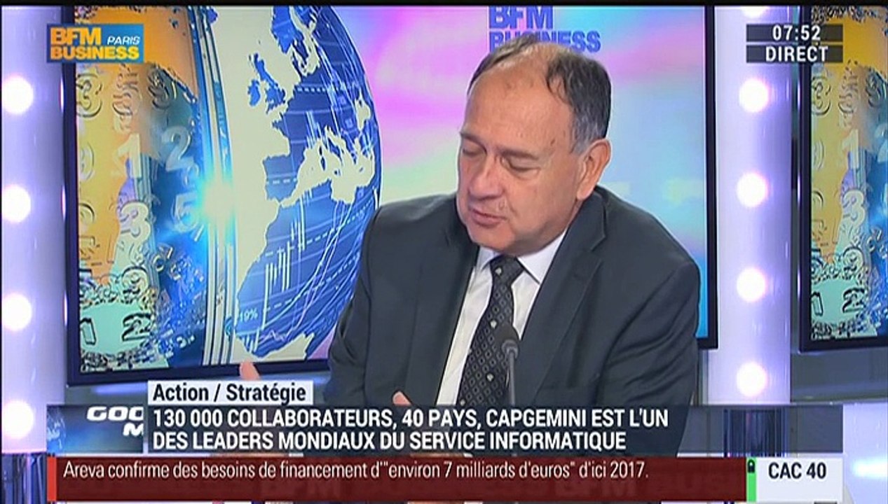 Résultats de Capgemini: "On a eu un assez bon premier semestre": Paul Hermelin - 30/07