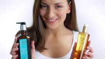 Dove® Pure Care Dry Oil Nourishing Hair Treatment vs. Salon Brand