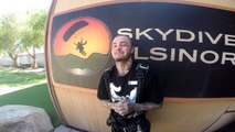 Jesse Perea Tandem Skydive at Skydive Elsinore