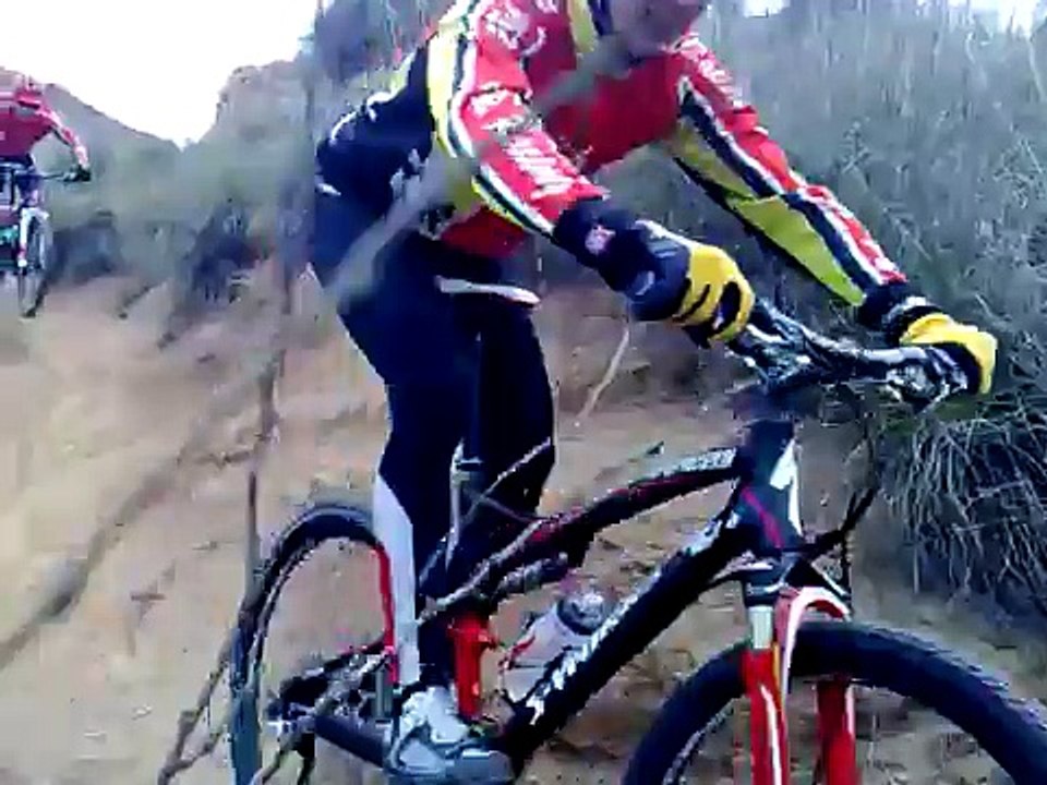Bajada al embudo, parque natural Alcalá de Henares BIKE RACING TEAM