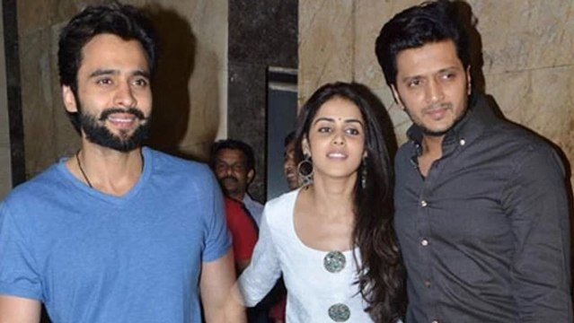 Ritesh Deshmukh, Genelia D'souza, Pulkit Samrat Attains Bangistan Movie Screening