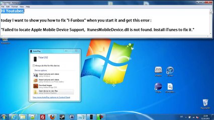 fix iFunBox "iTunesMobileDevice.dll" is not found error