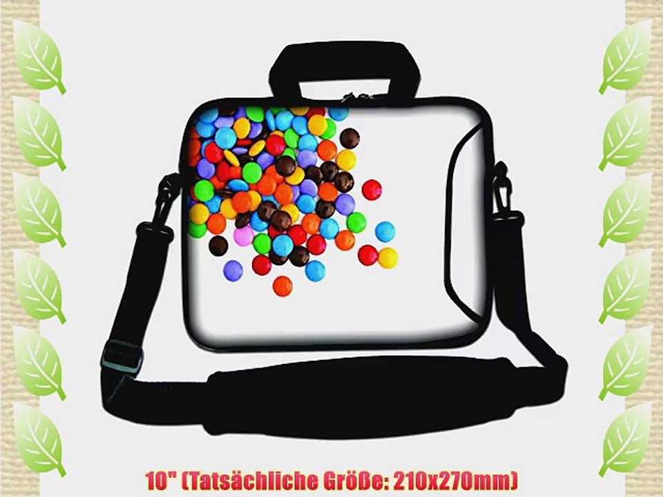 Luxburg? 10 Zoll Schultertasche Notebooktasche Laptoptasche Neopren Schutzh?lle f?r Laptop.