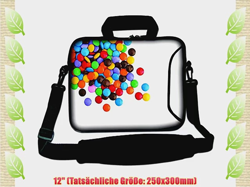 Luxburg? 12 Zoll Schultertasche Notebooktasche Laptoptasche Neopren Schutzh?lle f?r Laptop.