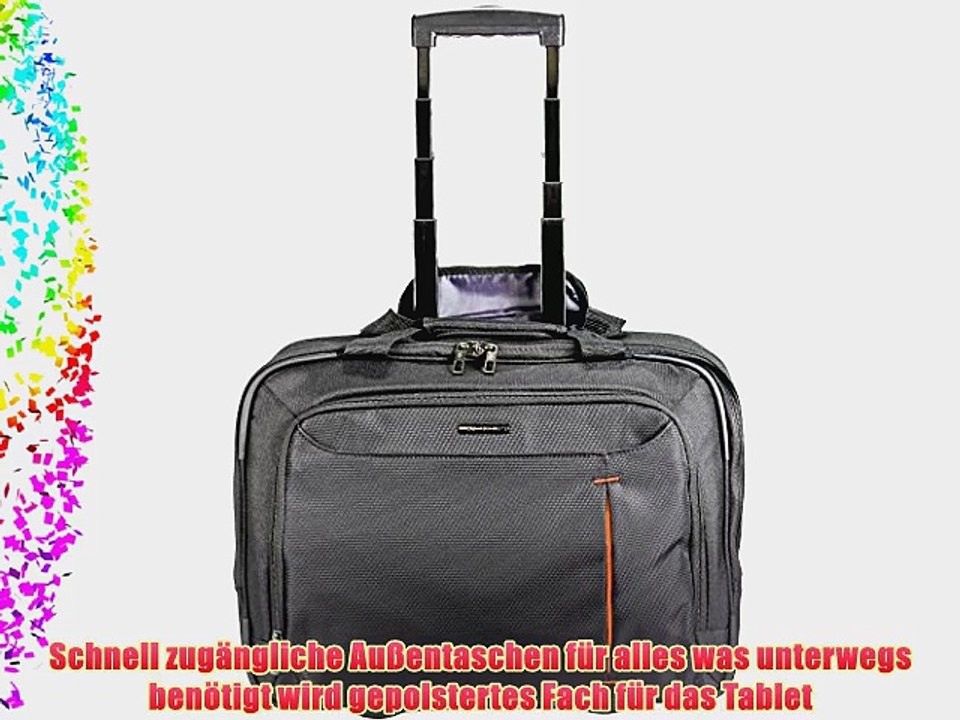 Samsonite Guardit Rolling Tote 17.3 Laptop Rollkoffer 37cm 24 L Grey