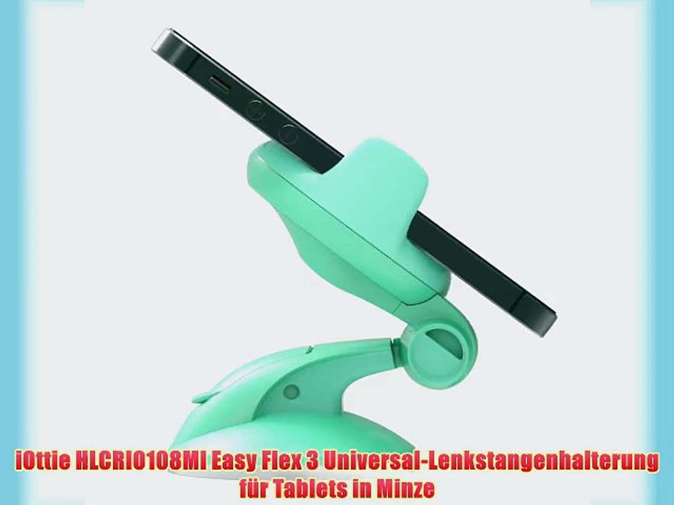 iOttie HLCRIO108MI Easy Flex 3 Universal-Lenkstangenhalterung f?r Tablets in Minze