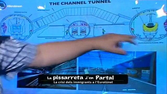 La Pissarreta d'en Partal: La crisi dels immigrants a l'eurotúnel