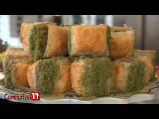 "İçilebilir baklava" böyle hazırlanıyor