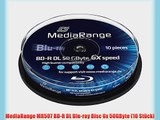 MediaRange MR507 BD-R DL Blu-ray Disc 6x 50GByte (10 St?ck)