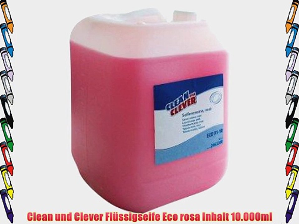 Clean und Clever Fl?ssigseife Eco rosa Inhalt 10.000ml
