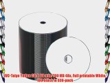 JVC-Taiyo Yuden CD-R 80 min/700 MB 48x Full printable White 100 St?ck in ECO-pack