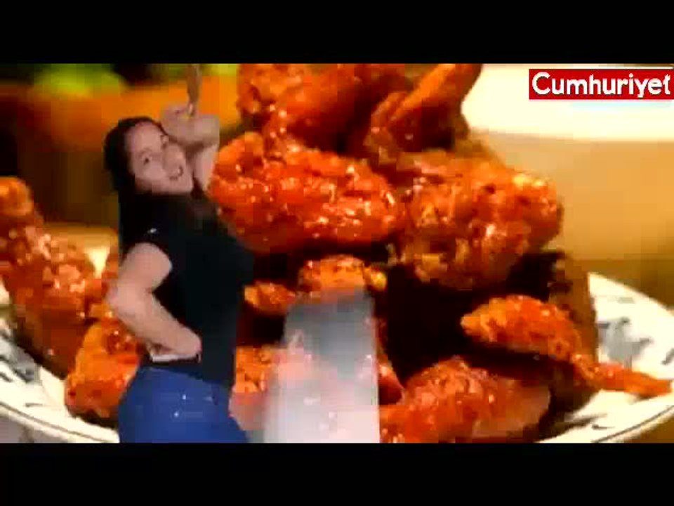 Kızarmış tavuk aşkı bu hale getirdi