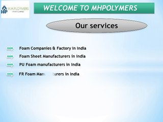 Best PU Foam Products in India