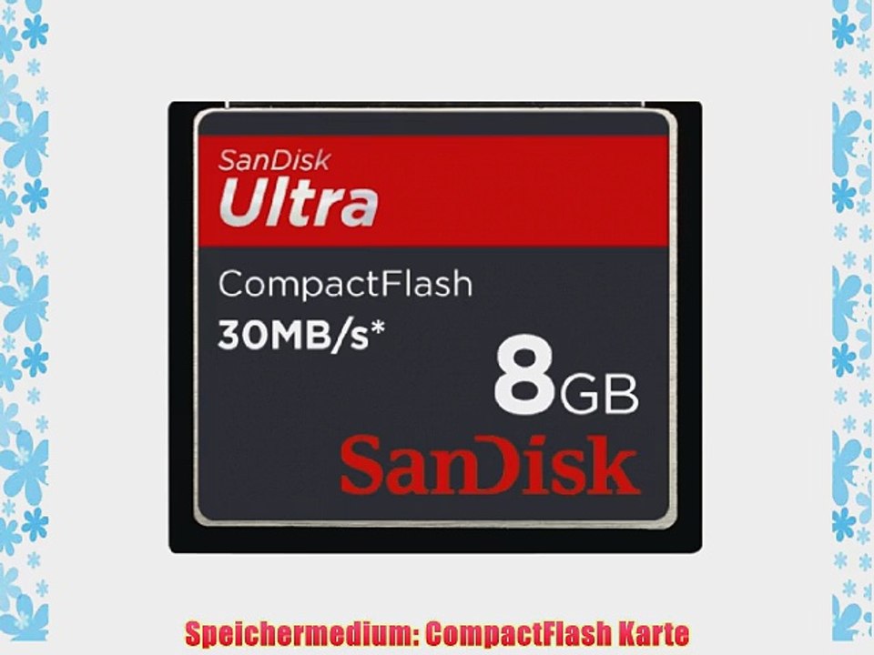 SanDisk Ultra Compact Flash 8GB Speicherkarte