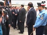 WRAP UN Sec Gen arrives for tour of disaster area, meets PM